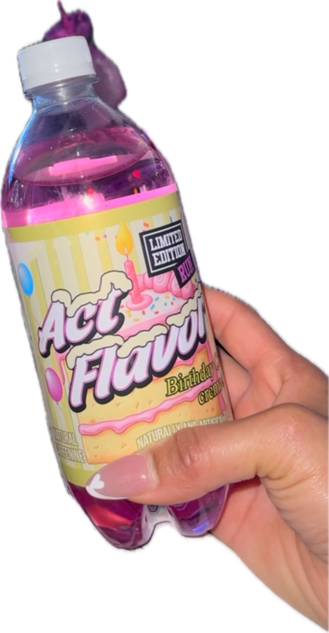 Act Flavor Birthday Cake